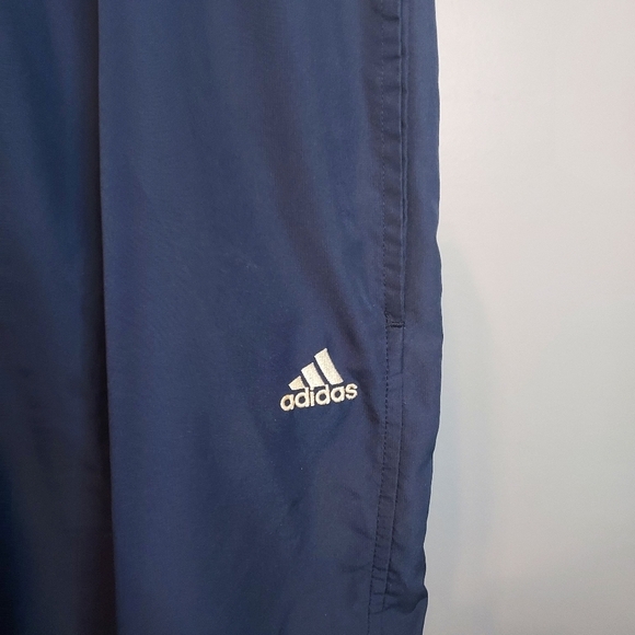 Adidas Men's Size Medium Navy Blue And White Windbreaker Set Size Medium - Picture 9 of 13